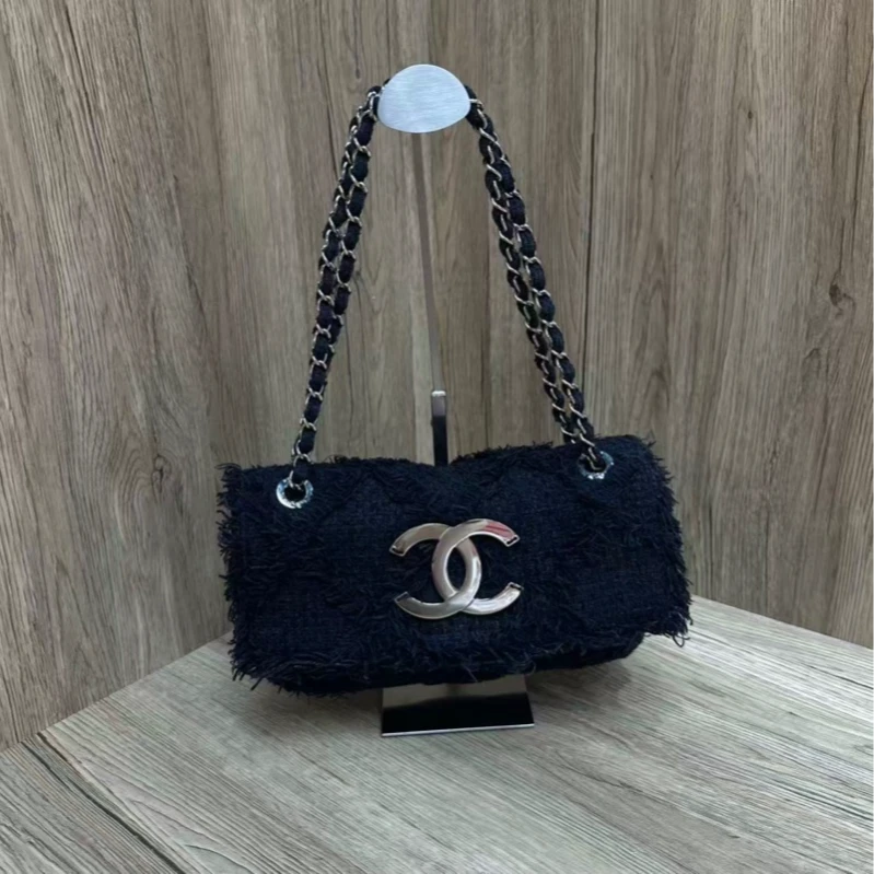 95新 Chanel/香奈儿 乱乱子中古/女士/单肩包/117856