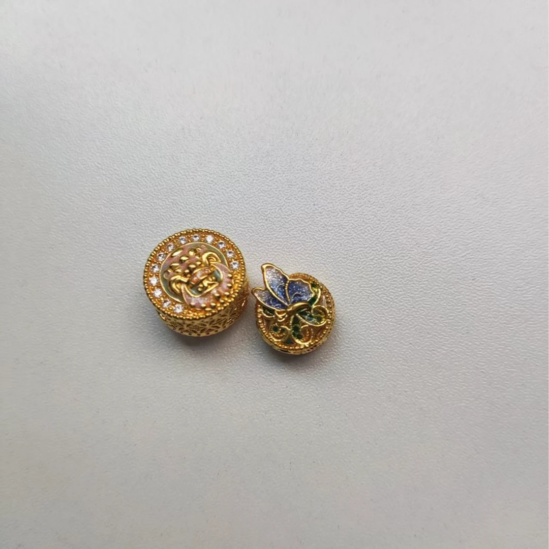 足金999  黄财财蝴蝶配饰
