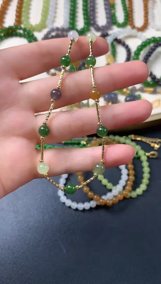 和田玉未镶嵌项链D376|128