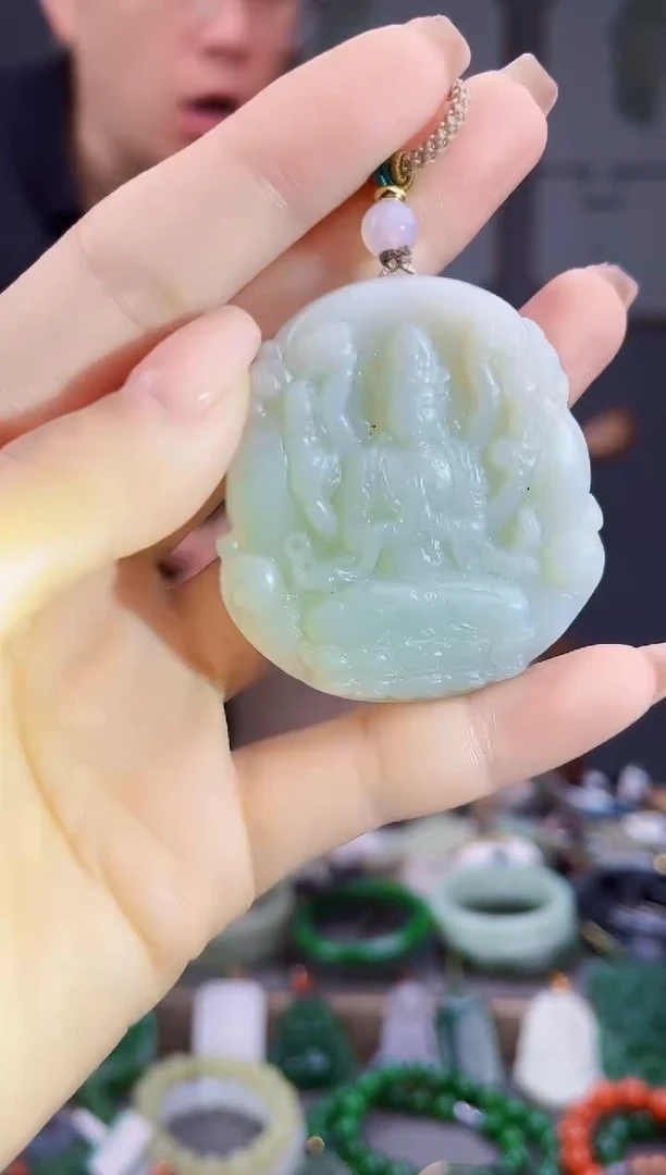 颈饰未镶嵌和田玉多样性发货拍一单发一个