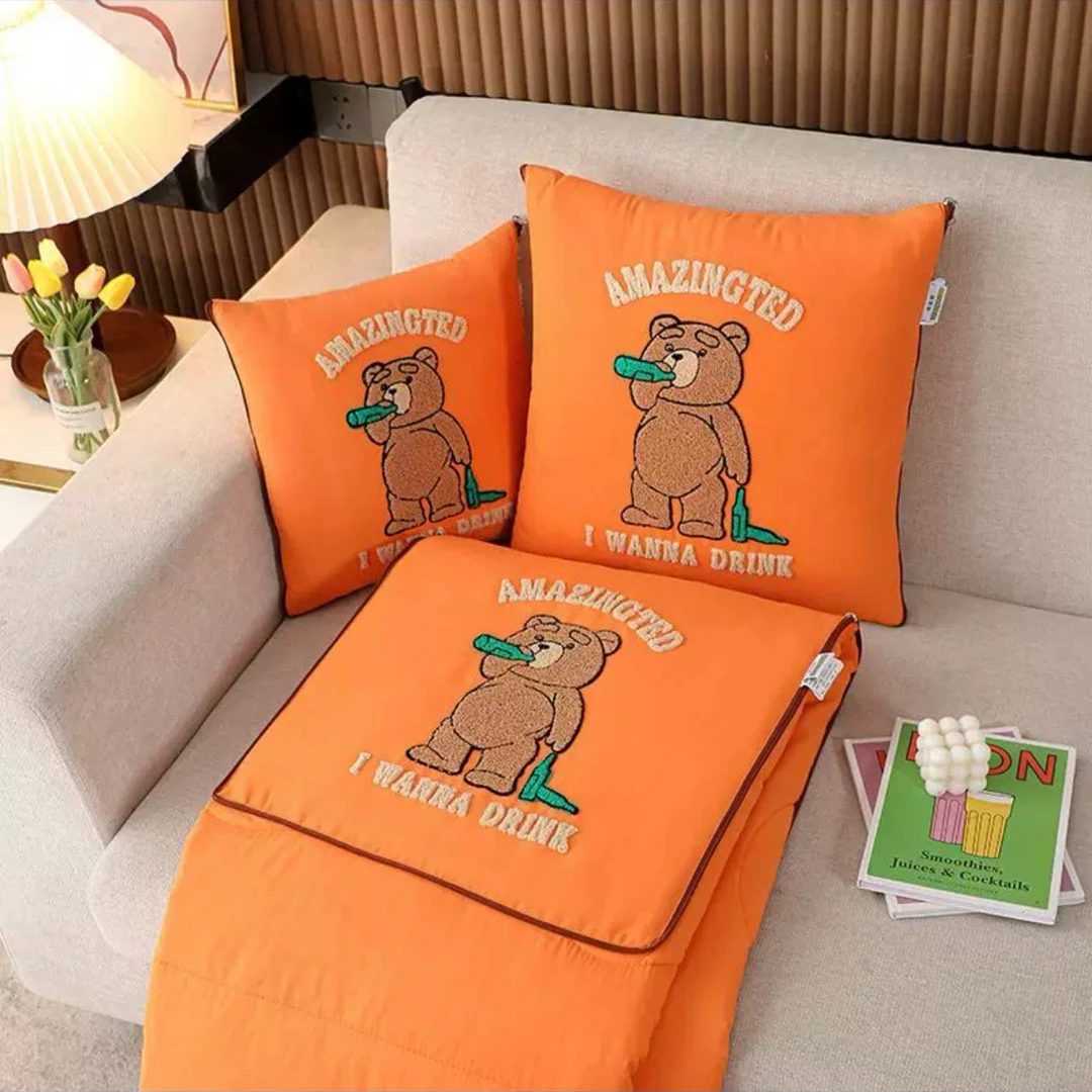 【甜甜家】孤品样品抱枕被一个-小号