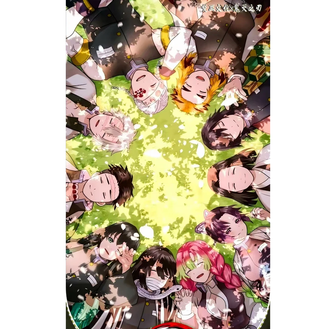 【梵画文创】【鬼灭之刃】二创动漫全系列亚克力工艺鬼灭收藏色纸盲盒