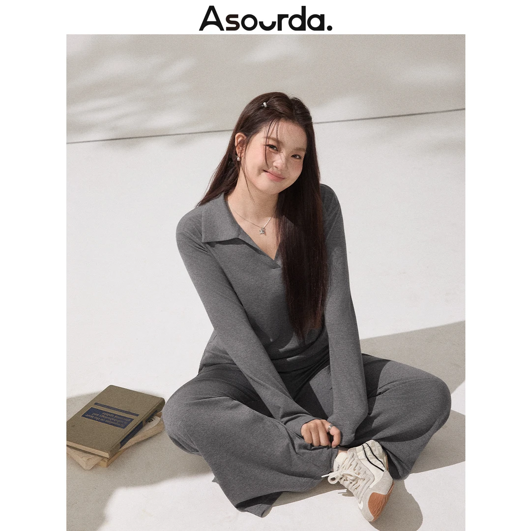 一口苏达慵懒周末 新款潮牌女装小众炸街高级感女装遮肉显瘦套装