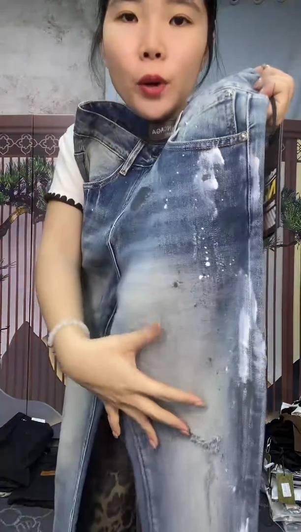 四季款休闲牛仔裤码30