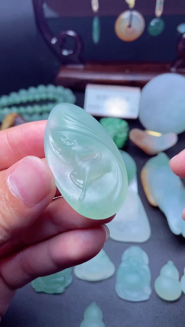 未镶嵌定制翡翠a货翡翠