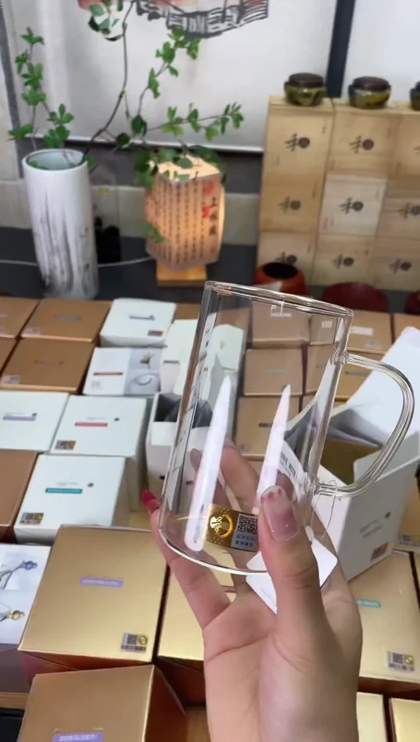 禾器/清简杯透明/绿茶杯