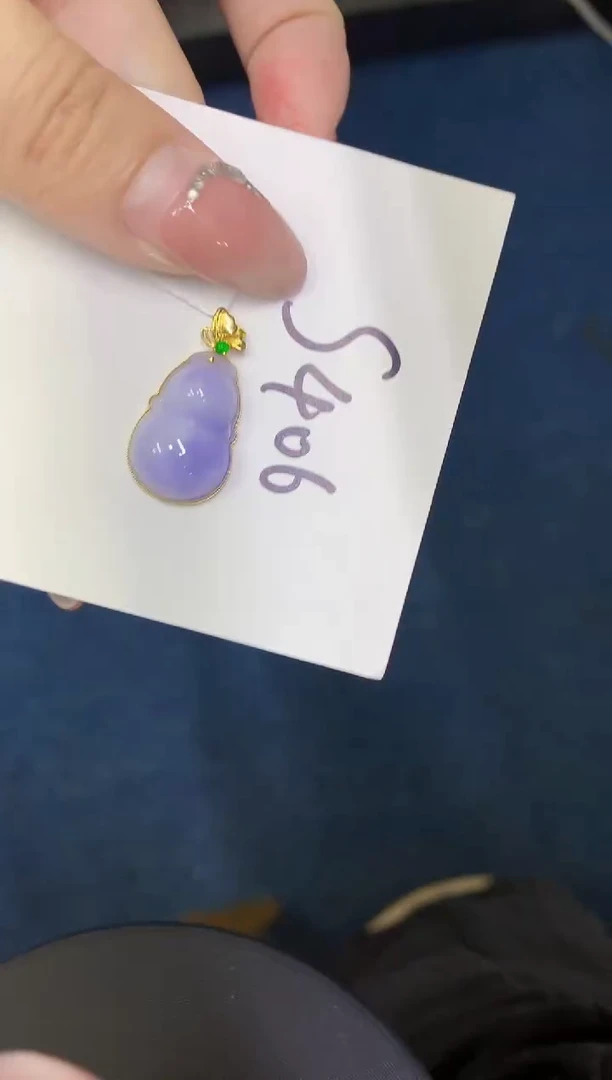 【闪购商品】翡翠颈饰18K金镶嵌000000000000