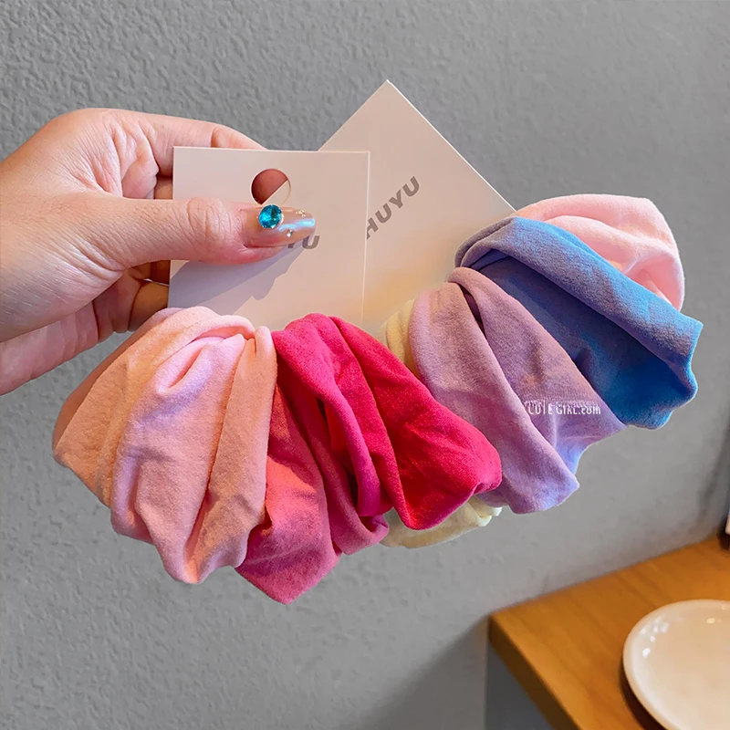 韩国儿童加宽发绳高弹力不伤发橡皮筋宝宝女孩扎头发头绳女童头饰