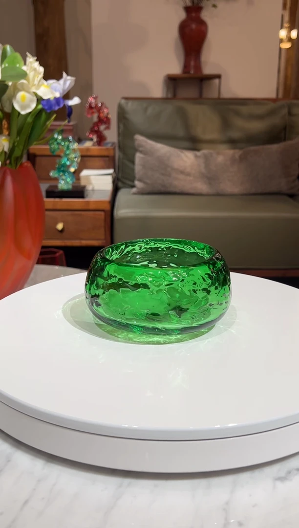 【闪购商品】茶宠AJ01010绿色小收纳果碗