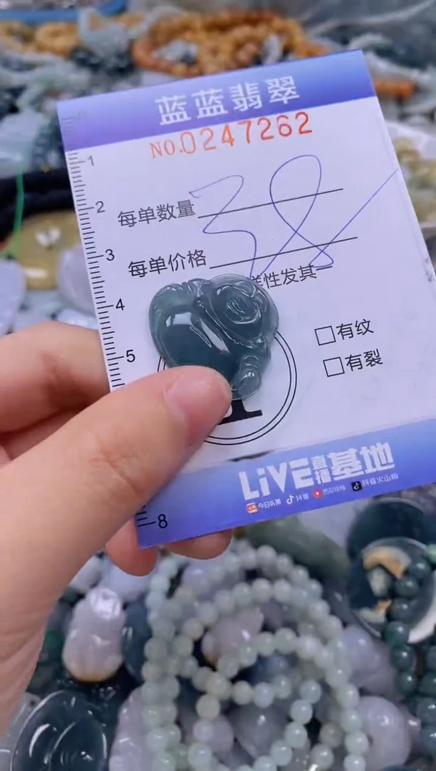 翡翠未镶嵌颈饰闪购0247262