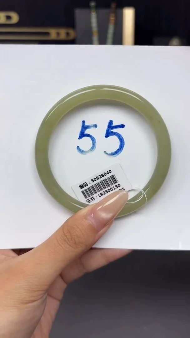 未镶嵌手镯和田玉6040