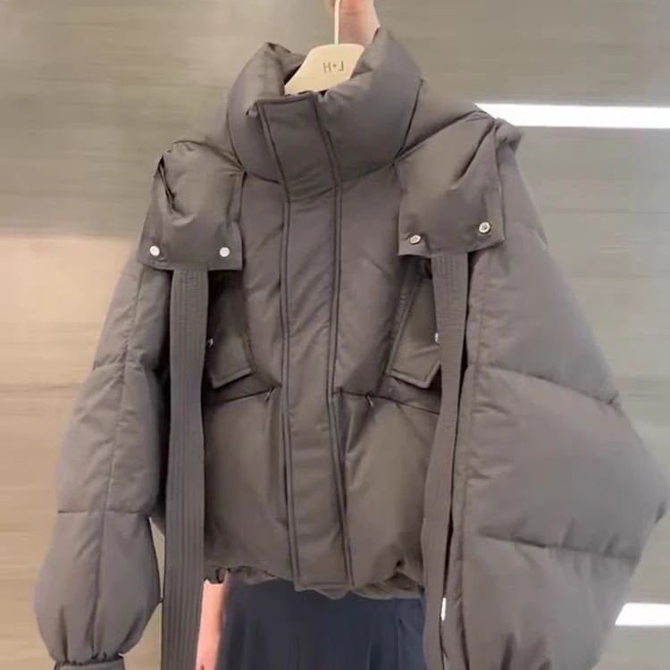 K10女短款鹅绒服