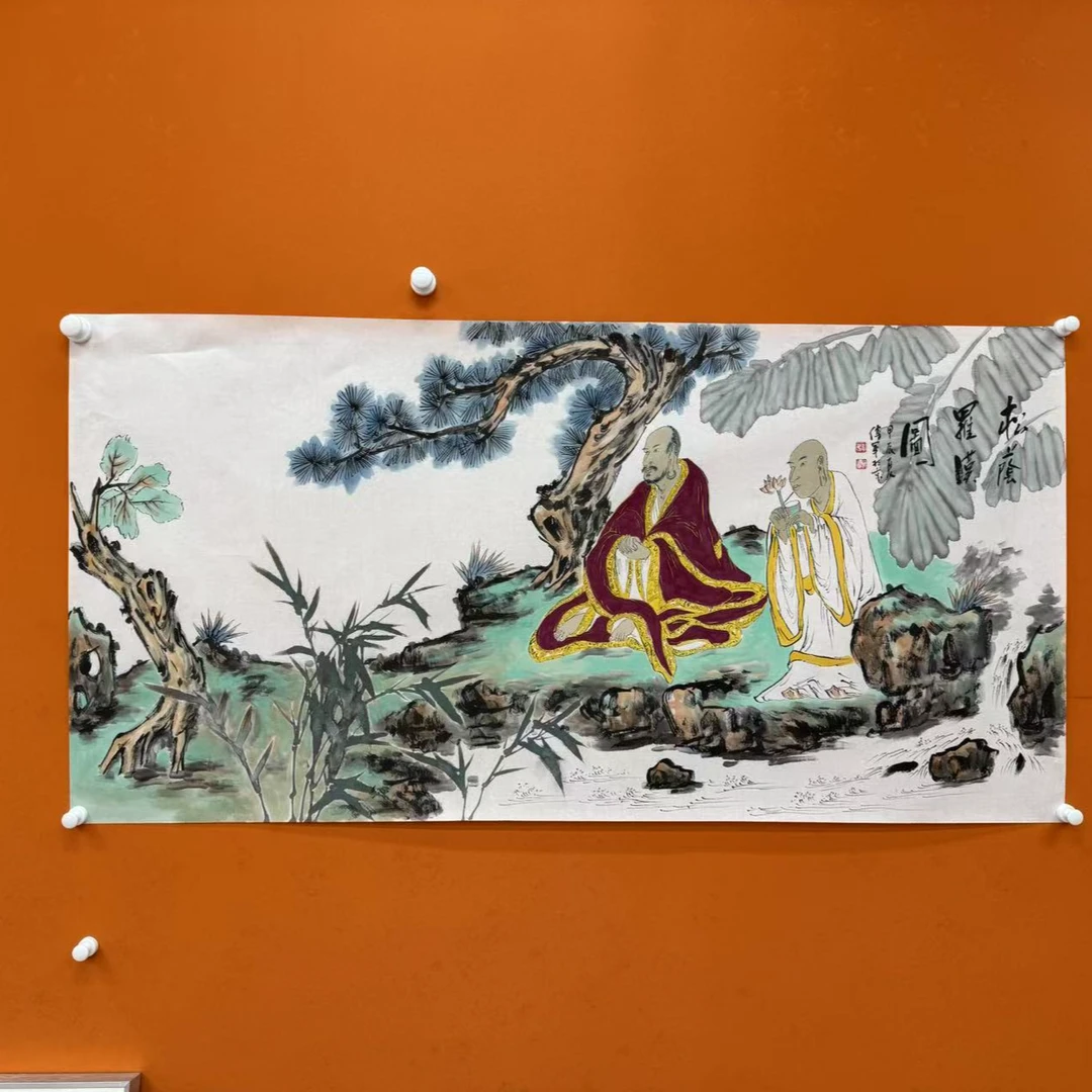 方传军 紫衣罗汉 8平尺