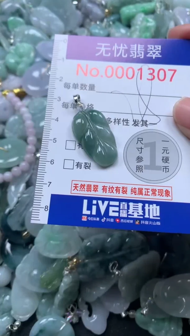 颈饰未镶嵌翡翠1307