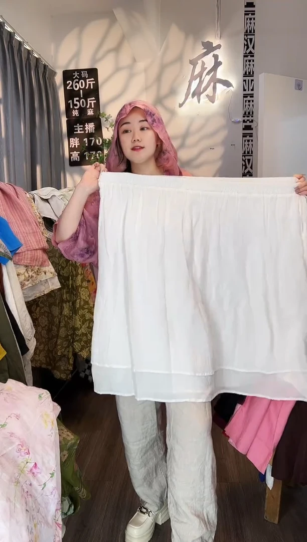 亚麻汉麻苎麻大码女装。