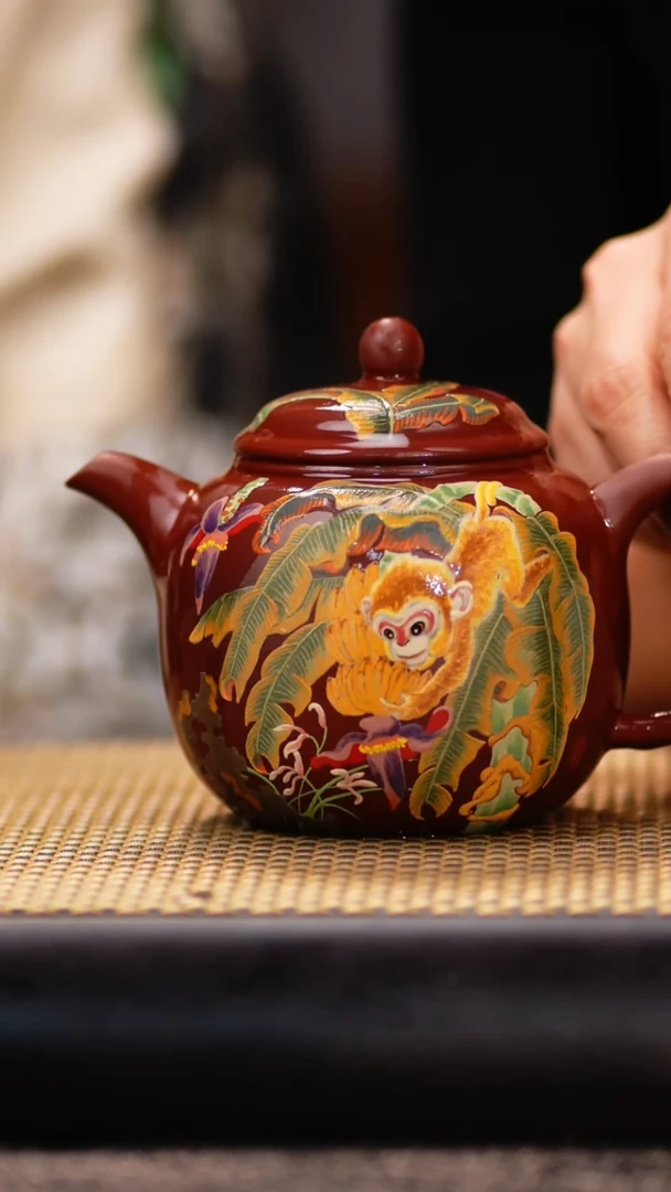 QMJ89龙血砂 砲尊（灵猴）