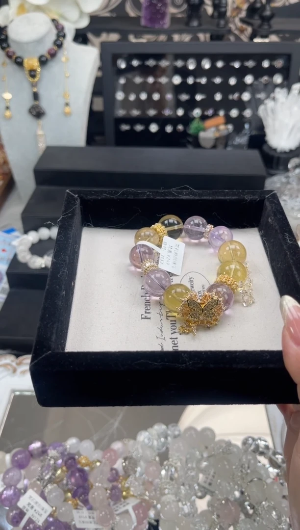 【闪购商品】水晶手链未镶嵌天然水晶 多样性发货