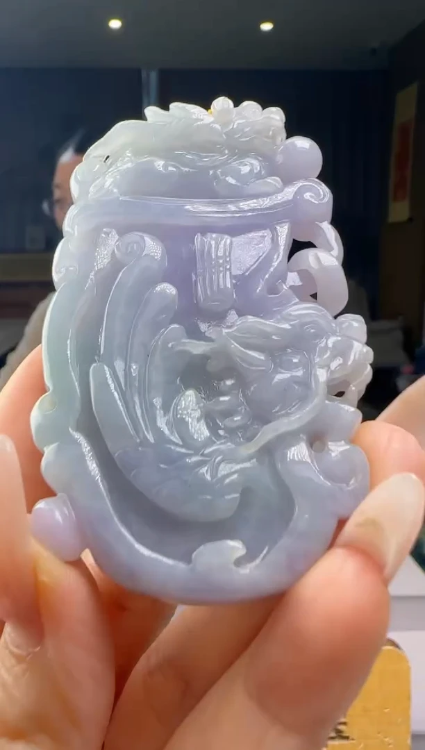 翡翠未镶嵌颈饰YJ@@960Q3J19351