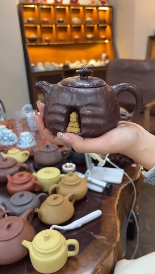 【闪购商品】紫砂茶壶【头哥手工壶】禅定供春