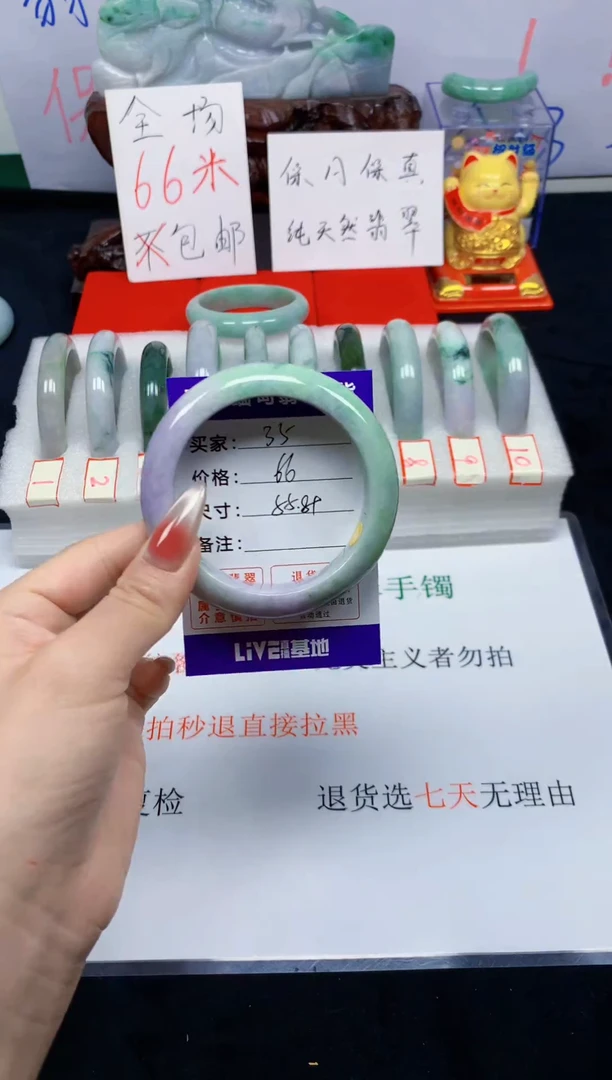 未镶嵌手镯翡翠35