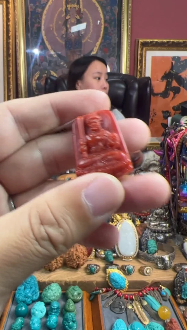 未镶嵌.南红玛瑙116号  南红牌子套装ylp22*31