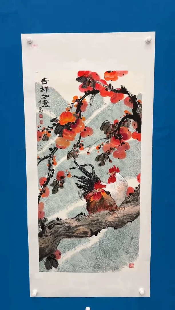 国画李春现展览精品