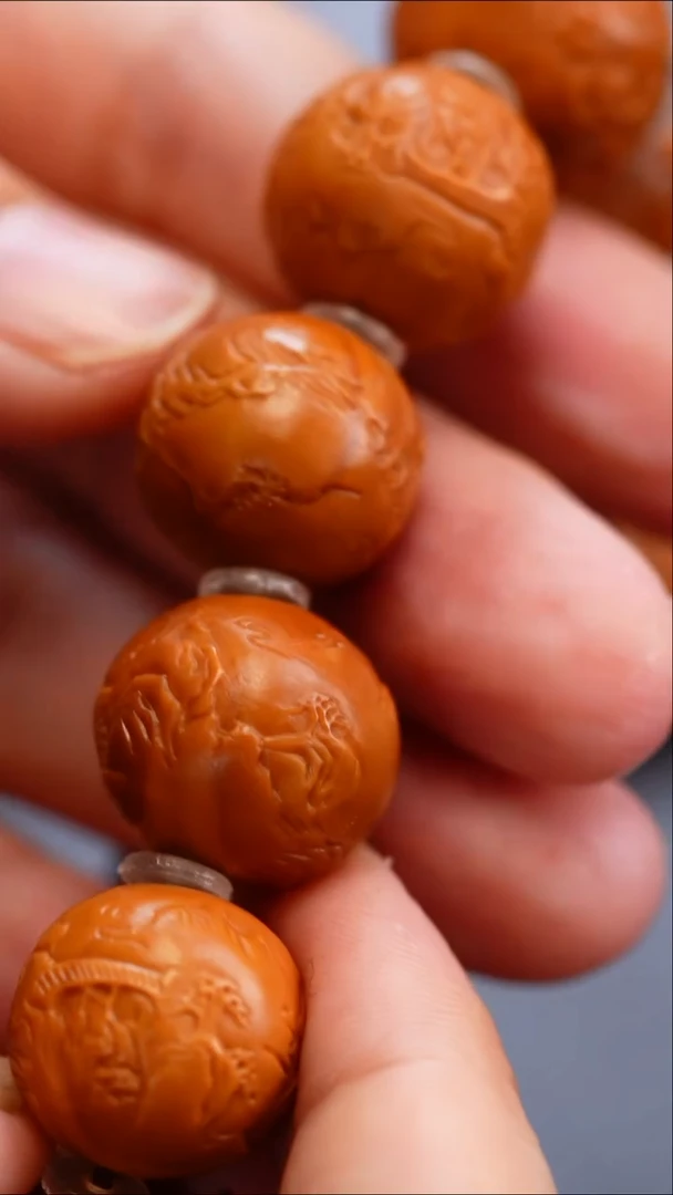 橄榄核吊坠苏工橄榄核