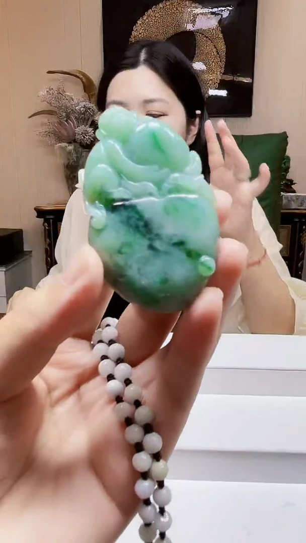 未镶嵌定制翡翠吊坠52