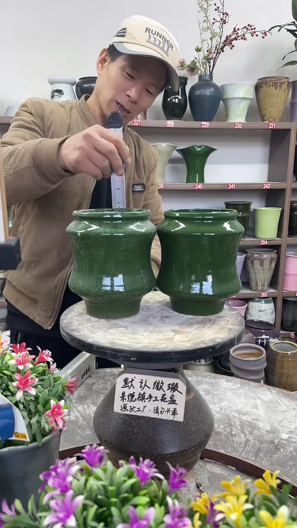 12-17-高17口12瑕-花盆