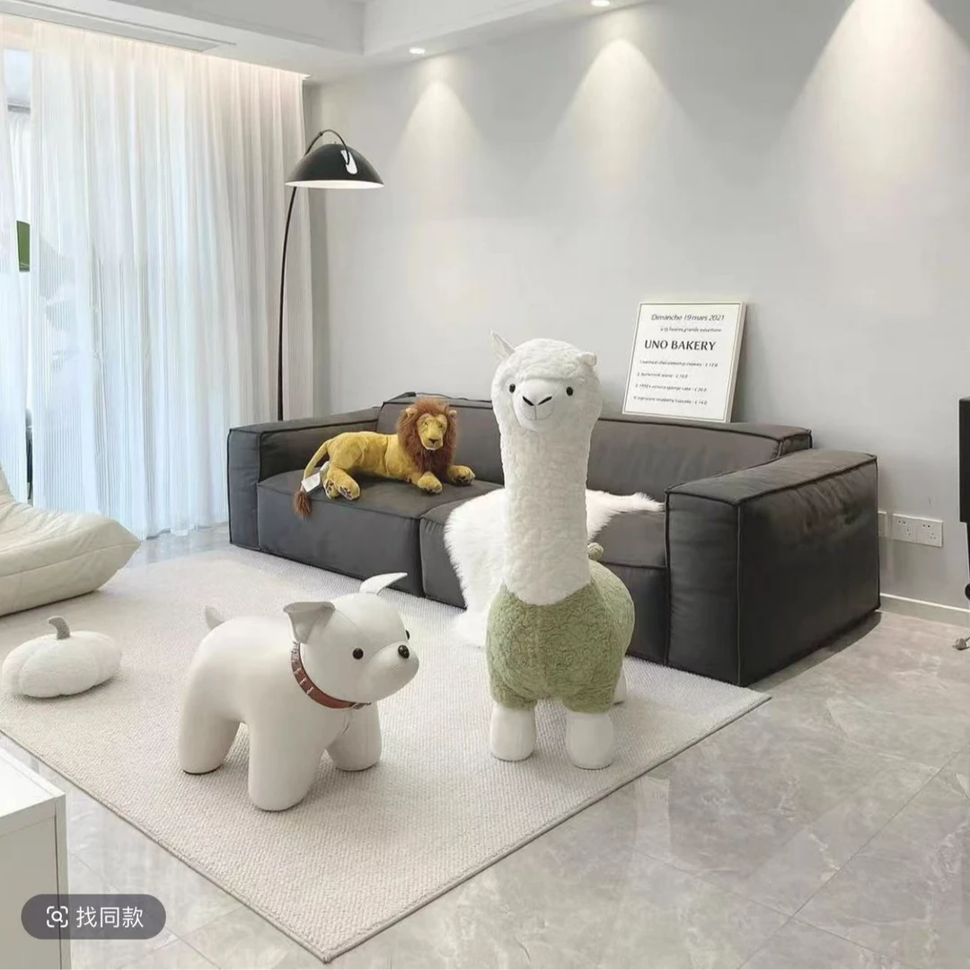 羊驼家用可移动小孩子最爱方便便携高颜值耐磨耐摔破损包赔抱枕