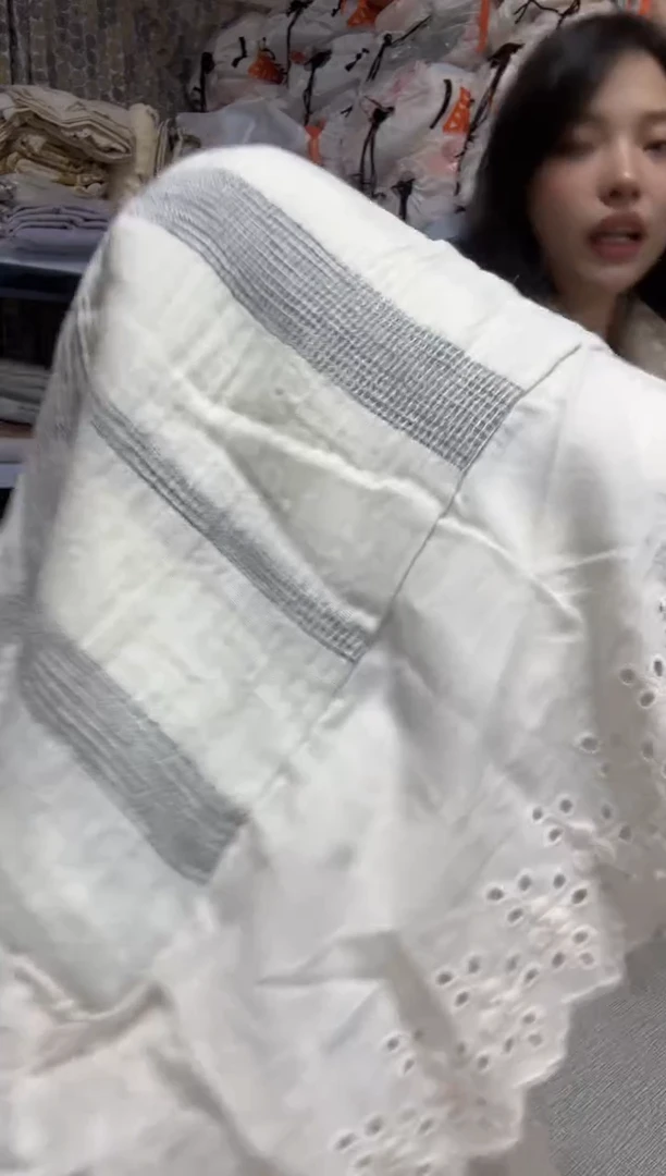 棉棉  绉纱单被套  200*230