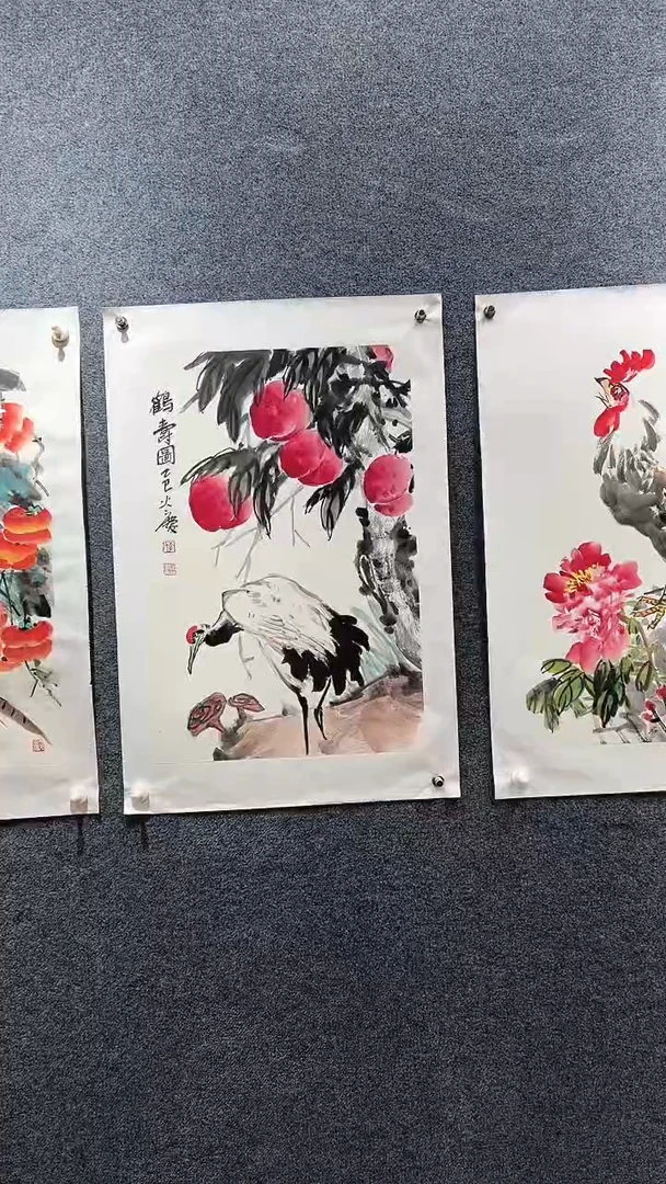 国画李火庆/国画/画心