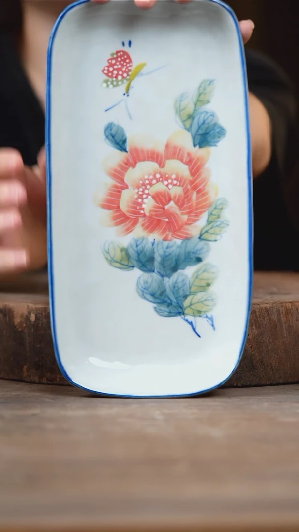 瓷片景德镇高温釉下彩（食品级）