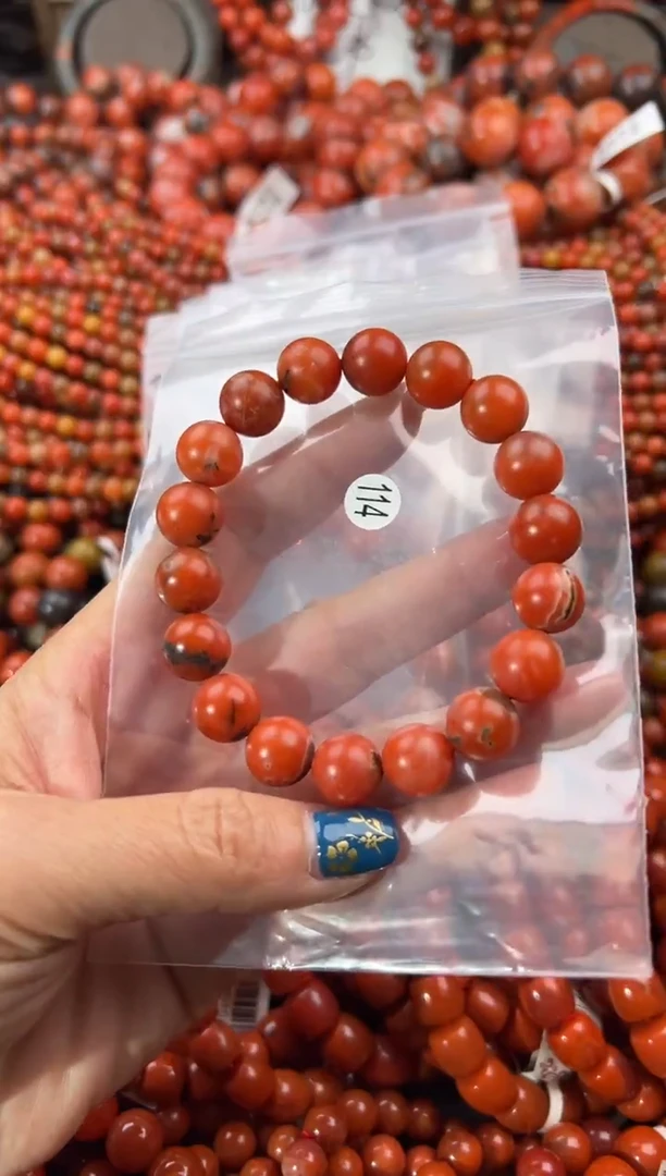 未镶嵌手串南红玛瑙1