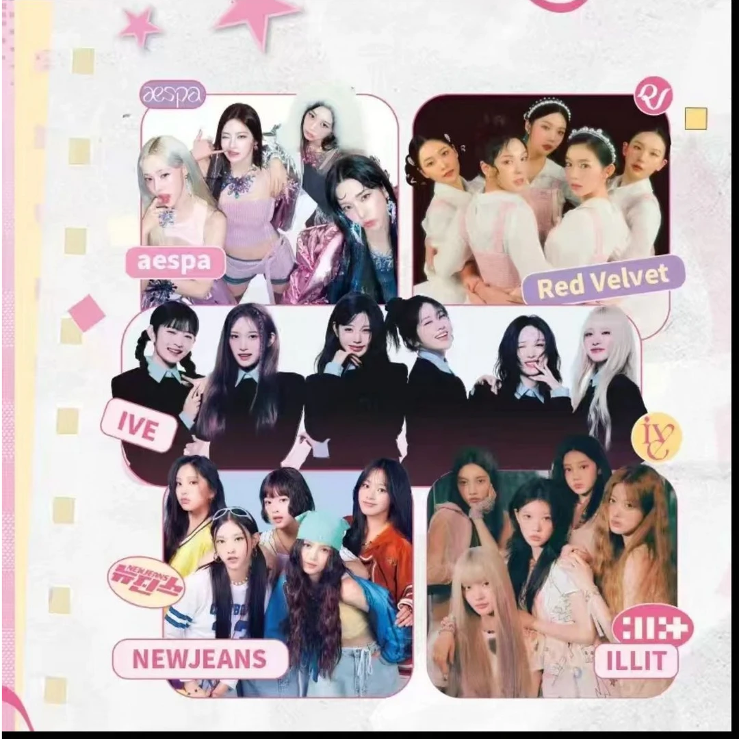【强取大隐】正版Mycard唛咔水彩派对韩娱偶像明星收藏小卡