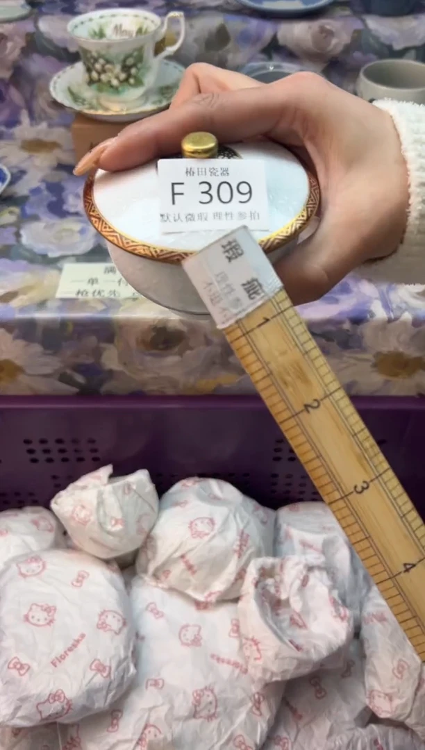 瓷片?*茶瓷片瓷片          F 309
