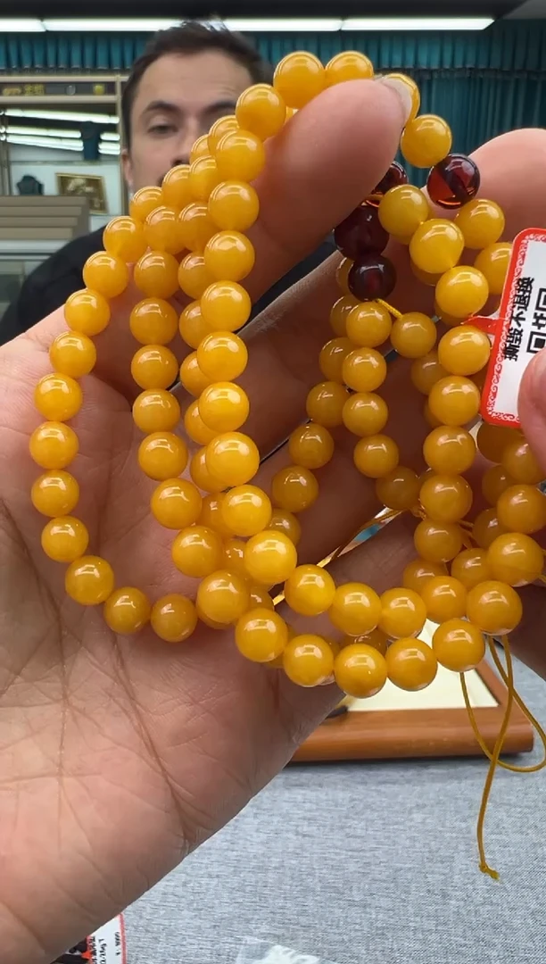 未镶嵌颈饰琥珀106秒拍号 假一罚三