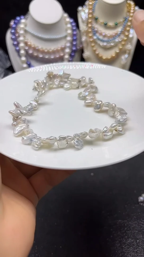 颈饰未镶嵌淡水珍珠多人