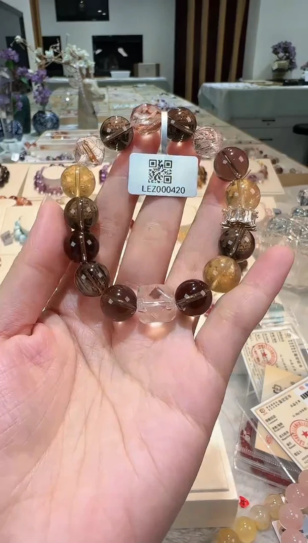 未镶嵌手串水晶手串