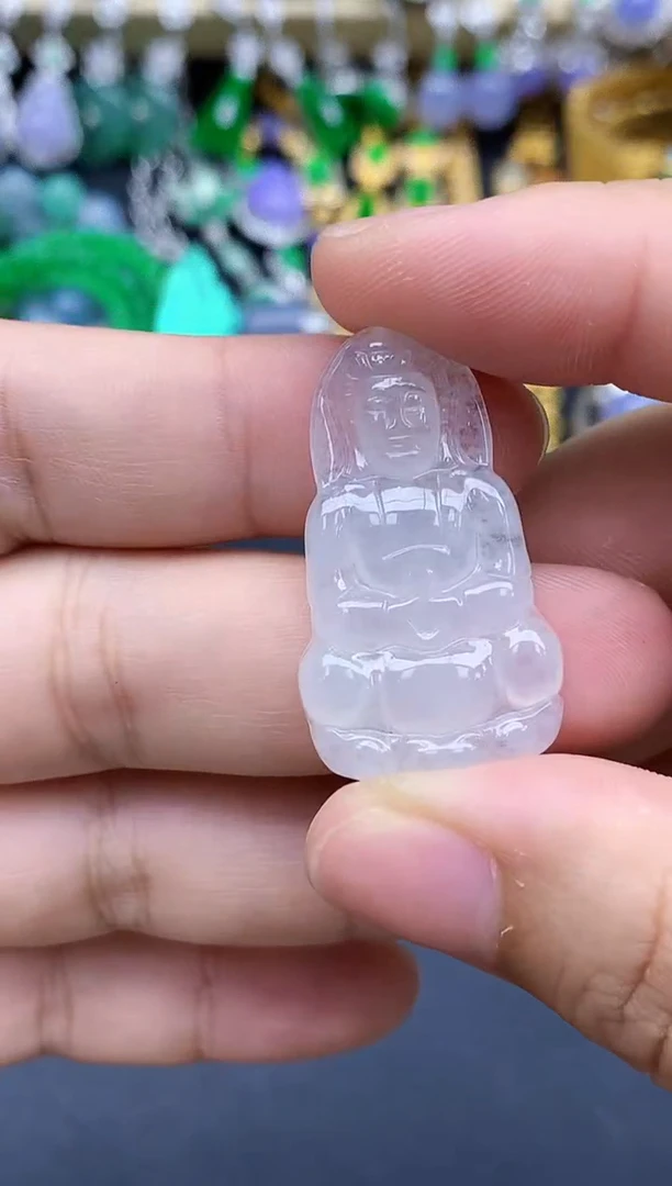 颈饰未镶嵌翡翠257-中国好珍宝