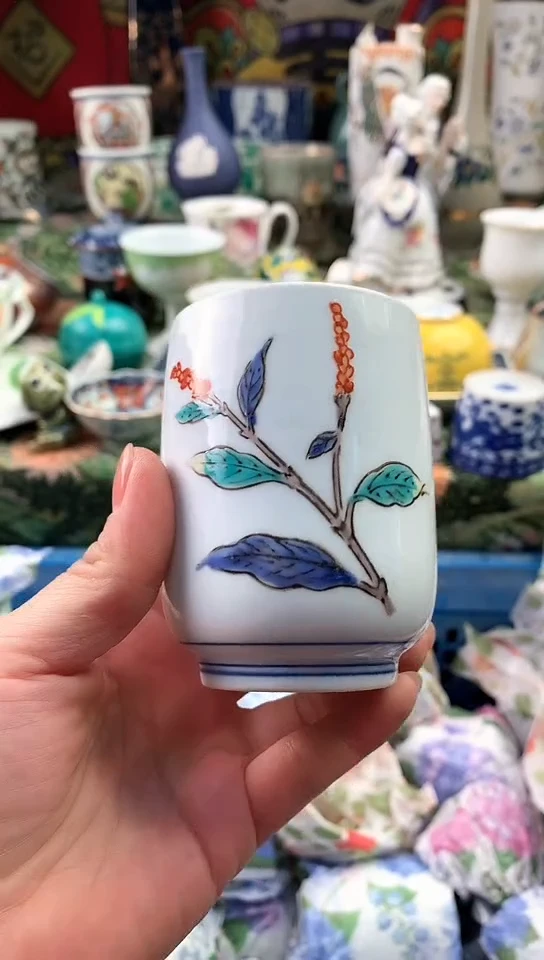 颖镰仓瓷器满18包邮E819