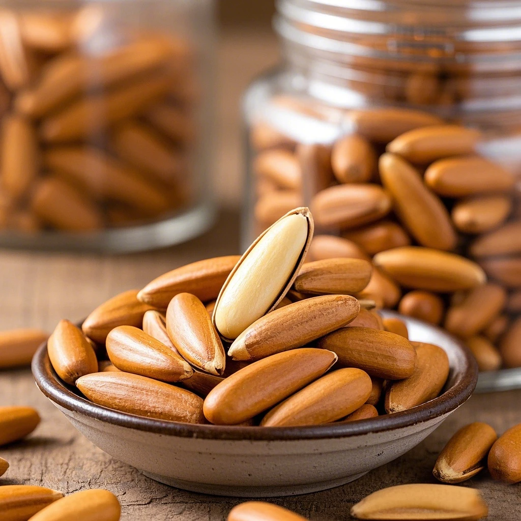 【新货厂家补贴】手剥阿富汗松子手抓包500g袋装巴西松子坚果零食