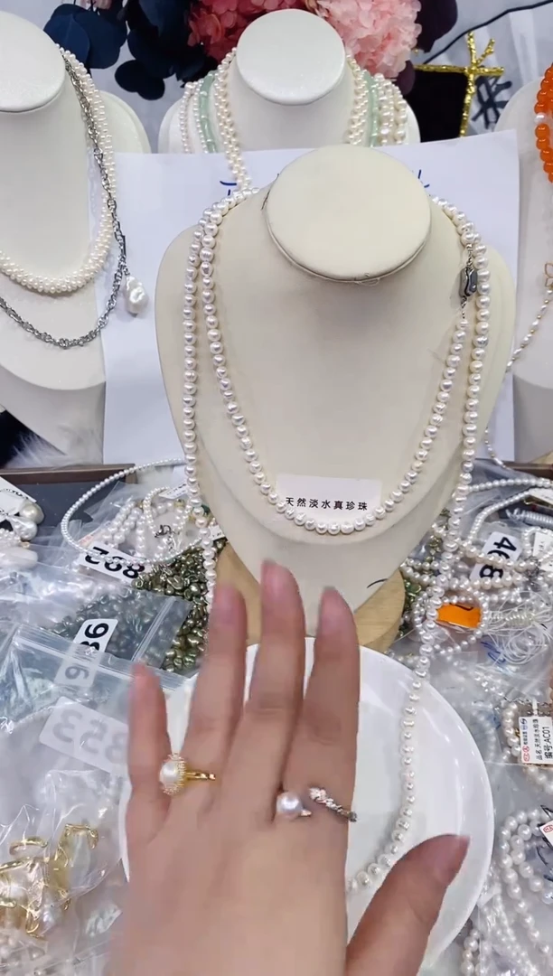 颈饰未镶嵌淡水珍珠A277