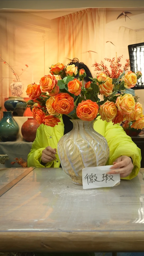 高度24口径10陶瓷花瓶