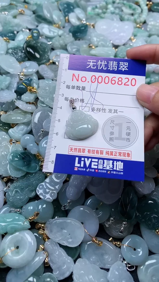 颈饰未镶嵌翡翠6820