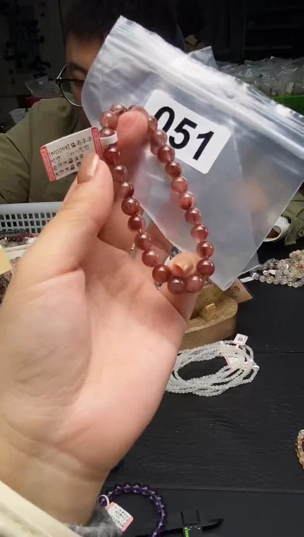 未镶嵌手串水晶手串051