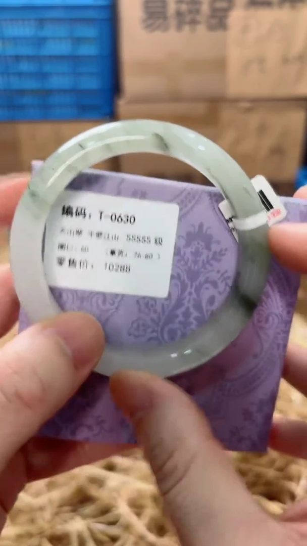 未镶嵌手镯石英质玉T-0630