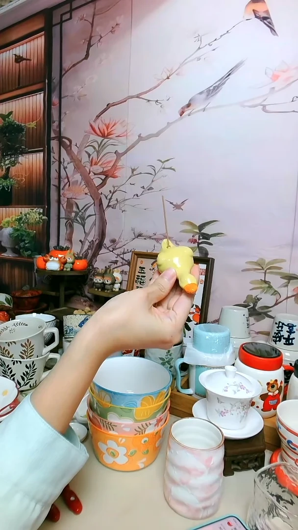 景德镇陶瓷线香鸭