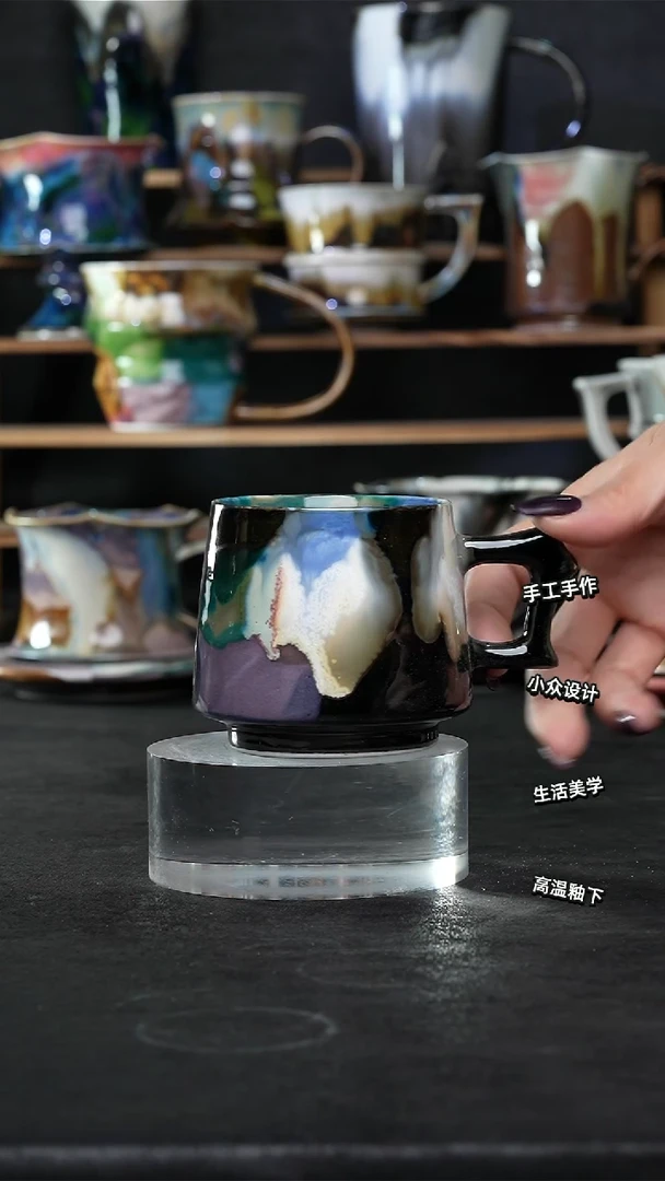 设计师款景德镇森涩手创陶瓷（食品级）979