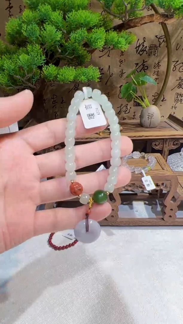 未镶嵌手链和田玉手饰@@